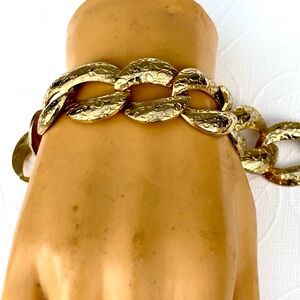 Chunky Gold Chain Bracelet